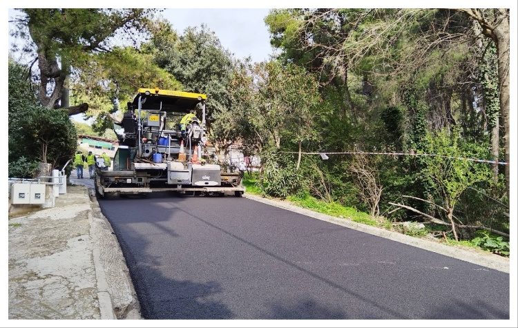 Η πορεία των ασφαλτοστρώσεων από τον Δήμο Αμαρουσίου