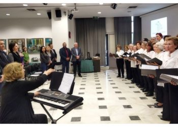 Tο ΚΑΠΗ Αμαρουσίου γιόρτασε μαζί με τον δήμαρχο την Εθνική Επέτειο της 25ης Μαρτίου 1821