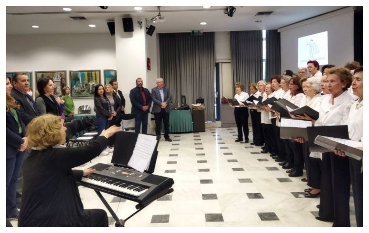 Tο ΚΑΠΗ Αμαρουσίου γιόρτασε μαζί με τον δήμαρχο την Εθνική Επέτειο της 25ης Μαρτίου 1821