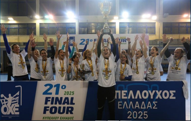 Χάντμπολ: Κυπελλούχος Ελλάδας ο ΟΦΝΙ, 22-19 τον ΠΑΟΚ στον τελικό