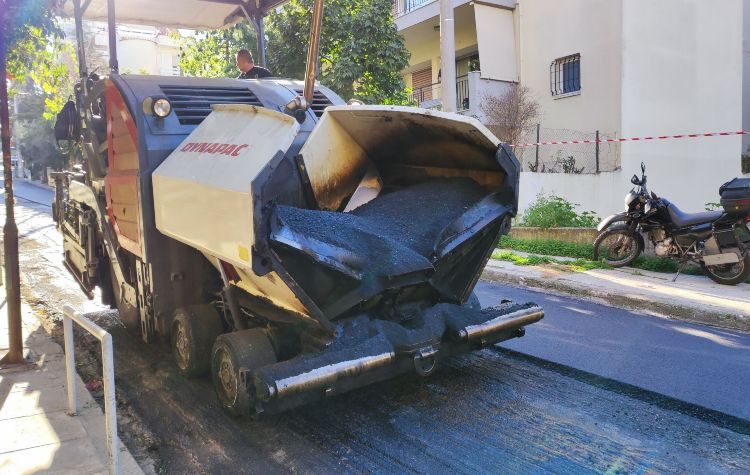 Ξεκινούν έργα ασφαλτοστρώσεων στους δρόμους του Ηρακλείου