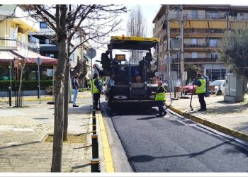 Συνέχεια ασφαλτοστρώσεων στο Δήμο Αμαρουσίου σε Αγίους Αναργύρους και Κέντρο