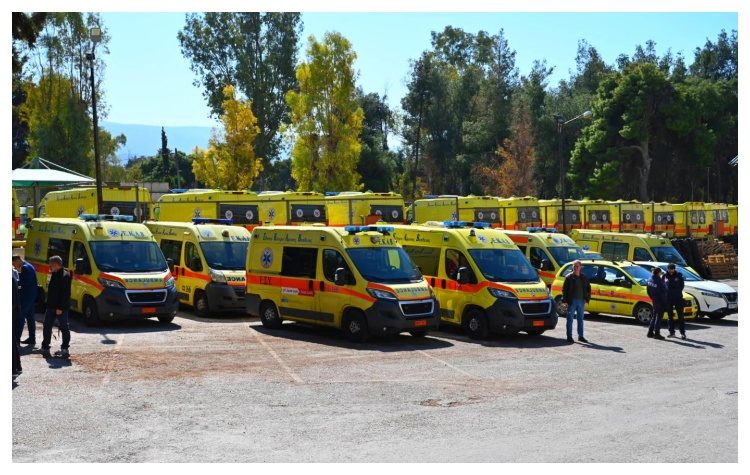 Ν. Χαρδαλιάς: «Στο ΕΚΑΒ 52 πλήρως εξοπλισμένα ασθενοφόρα και 8 Κινητές Μονάδες»