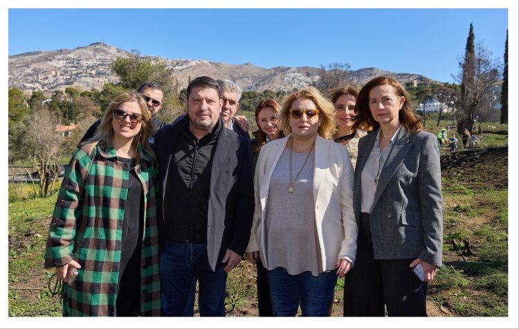 Aποκατάσταση της περιοχής που επλήγη από τις πυρκαγιές με τη στήριξη της LAMDA