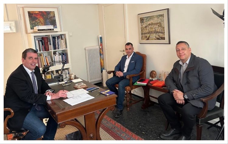 Συνάντηση της Ένωσης Στρατιωτικών Βορείου Τομέα Αθηνών με τον βουλευτή και πρ. υπουργό Δημήτρη Καιρίδη