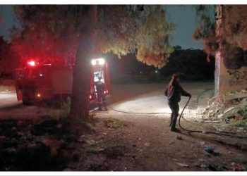 Κατασβήστηκε φωτιά σε ισόγεια αίθουσα του ΝΙΕΝ