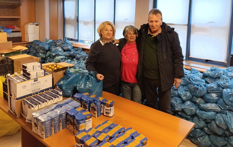 Διανομή τροφίμων από το Κοινωνικό Παντοπωλείο της Νέας Ιωνίας