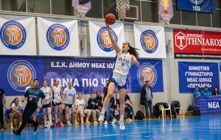 Μπάσκετ Α2 Γυναικών: Έκανε το πρώτο βήμα για την Α1 η Ιωνία