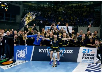 Η ΑΕΚ σήκωσε το Κύπελλο απέναντι στα μαχητικά Βριλήσσια