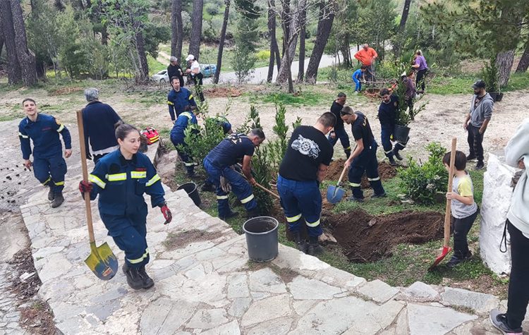 Μικροί και μεγάλοι «πρασίνισαν» τη Ροδόπολη και τη Σταμάτα