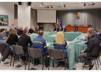 «Αντιπυρική» συνεδρίαση Πολιτικής Προστασίας υπό τον δήμαρχο Αμαρουσίου Θεόδωρο Αμπατζόγλου