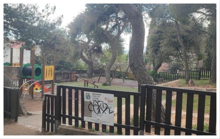 Αγώνας δρόμου για την μεταφορά της παιδικής χαράς «Ηγ. Μακρυγιάννη» στην Πεντέλη