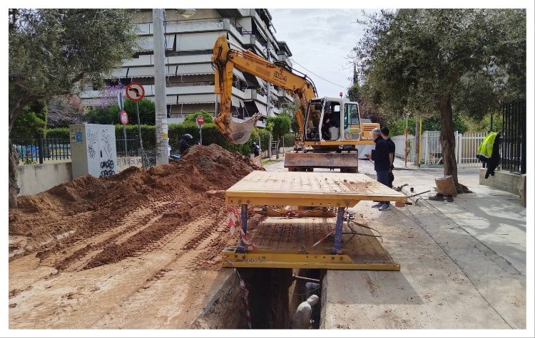 Σε εξέλιξη τα έργα στο δίκτυο ακάθαρτων και ομβρίων στο Πολύδροσο