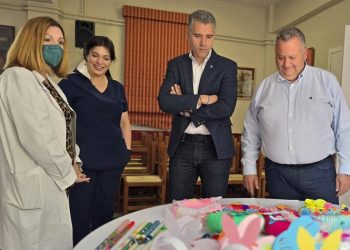 Επίσκεψη Γ. Τομπούλογλου στη Μονάδα Φροντίδας Ηλικιωμένων «Ο Καλός Σαμαρείτης»