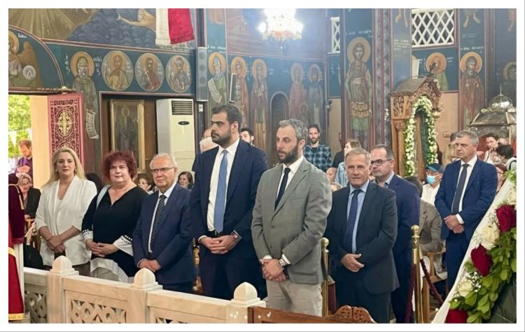 Με λαμπρότητα πραγματοποιήθηκε ο εορτασμός της Αναλήψεως του Κυρίου στα Βριλήσσια