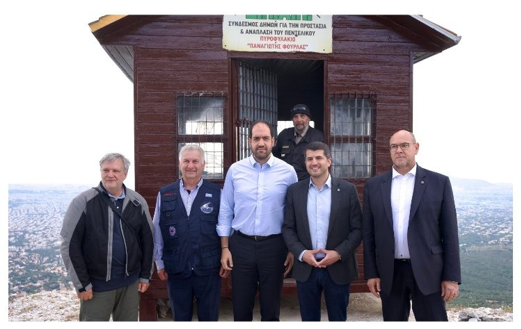 Τον ΣΠΑΠ επισκέφθηκε ο υπουργός Κλιματικής Κρίσης και Πολιτικής Προστασίας Γιάννης Κεφαλογιάννης