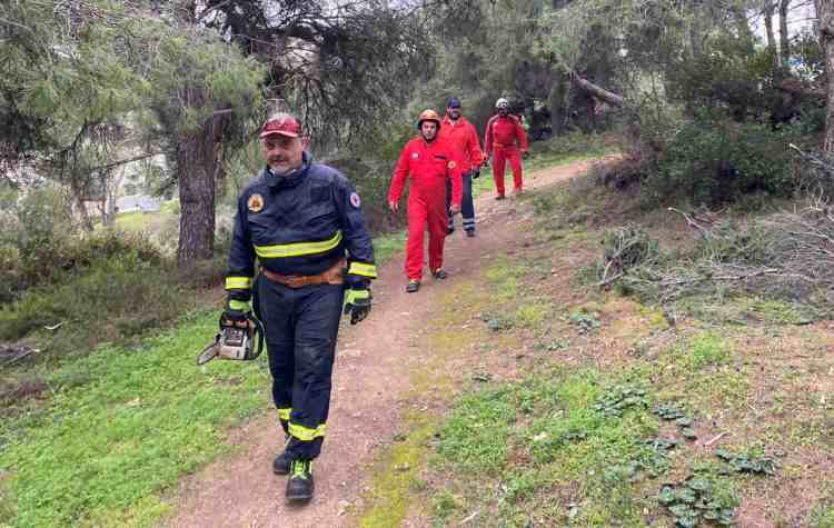 «Μάθημα» διαχείρισης δασικών πυρκαγιών στον Υμηττό