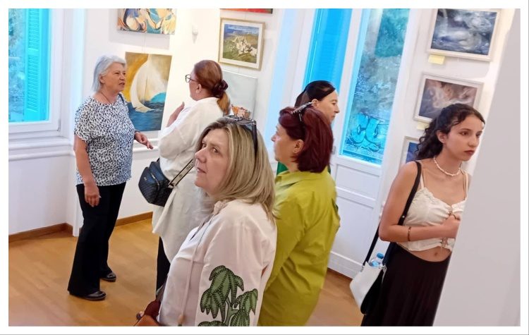 Εγκαινιάστηκε η Β’ Έκθεση των τμημάτων ζωγραφικής ενηλίκων του Δήμου Αμαρουσίου