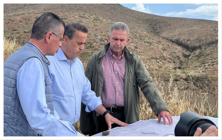 ΥΠΕΝ: Αυτοψία Στ. Παπασταύρου σε αντιπλημμυρικά-αντιδιαβρωτικά και αντιπυρικά έργα στη ΒΑ Αττική