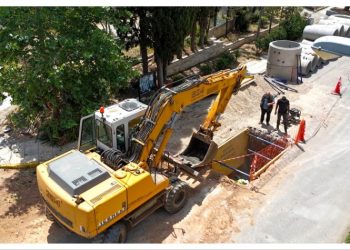 Συνεχίζονται από τον Δήμο Αμαρουσίου τα αντιπλημμυρικά στην Αγία Φιλοθέη