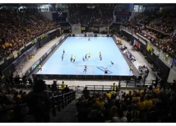 ΕHF EUROPEAN CUP: Εντός έδρας ήττα για την ΑΕΚ από την Αλκαλόιντ στον πρώτο τελικό