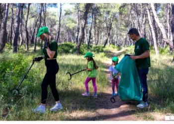 Καθαρισμός στο δάσος Φασίδερη: Δυναμικό το εθελοντικό «παρών»