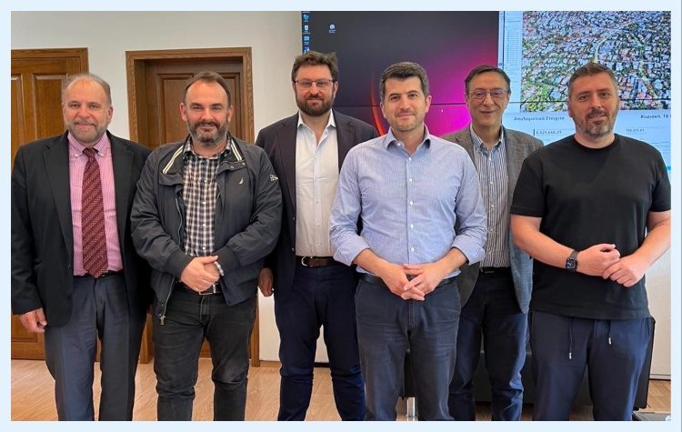 Αντιπροσωπεία ΣΥΡΙΖΑ-ΠΣ στο Δημαρχείο: Επίσκεψη ενημέρωσης και συζήτησης