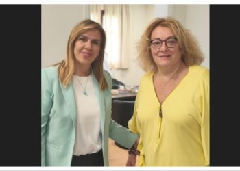 Συνάντηση εργασίας σε θετικό κλίμα μεταξύ Νατάσσας Κοσμοπούλου και Ζωής Ράπτη