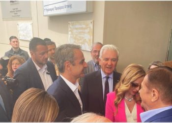 Στο πρότυπο Κέντρο Υγείας «Κ. Πρίφτης» ο Πρωθυπουργός Κυριάκος Μητσοτάκης