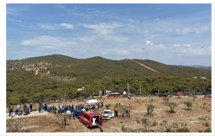 Στο Λαύριο διεξήχθη η ετήσια άσκηση «ΔΙΑ ΠΥΡΟΣ 2025», παρουσία του υπουργού Γιάννη Κεφαλογιάννη