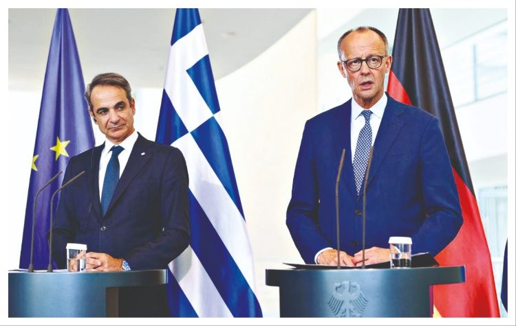 Μερτς- Μητσοτάκης: Μια δύσκολη συνάντηση