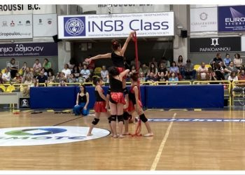 Εντυπωσιακή επίδειξη των παιδικών τμημάτων Ρυθμικής και Ελεύθερης Γυμναστικής Δήμου Αμαρουσίου