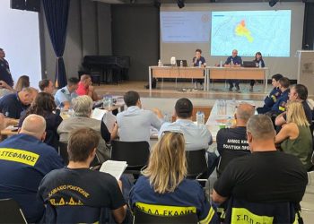 Άσκηση «Κέκροπας 2025»: Προσομοίωση εκκένωσης σε Διόνυσο και Κηφισιά λόγω δασικής πυρκαγιάς
