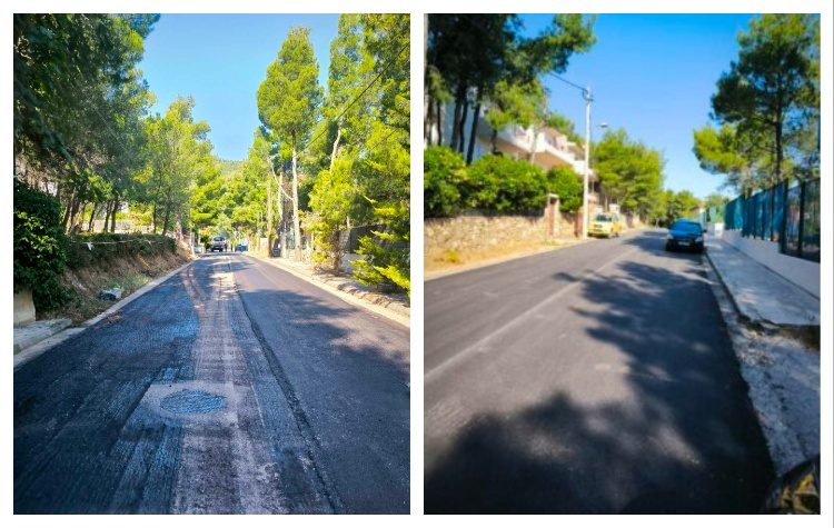 Η δημοτική Αρχή για τη συντήρηση/αναβάθμιση του οδικού δικτύου