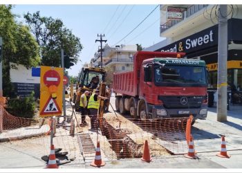 Δήμος Αμαρουσίου: «Στην οδό Πηγάσου στο Πολύδροσο συνεχίζονται τα έργα αγωγών ακαθάρτων και ομβρίων»