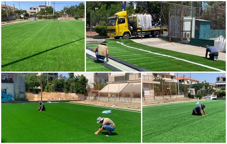 Κατασκευή νέου γηπέδου 5X5 στην οδό Βορείου Ηπείρου