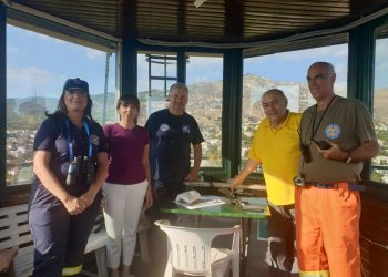 Επίσκεψη της Δήμητρας Κεχαγιά στο Κέντρο Επιχειρήσεων του Δήμου