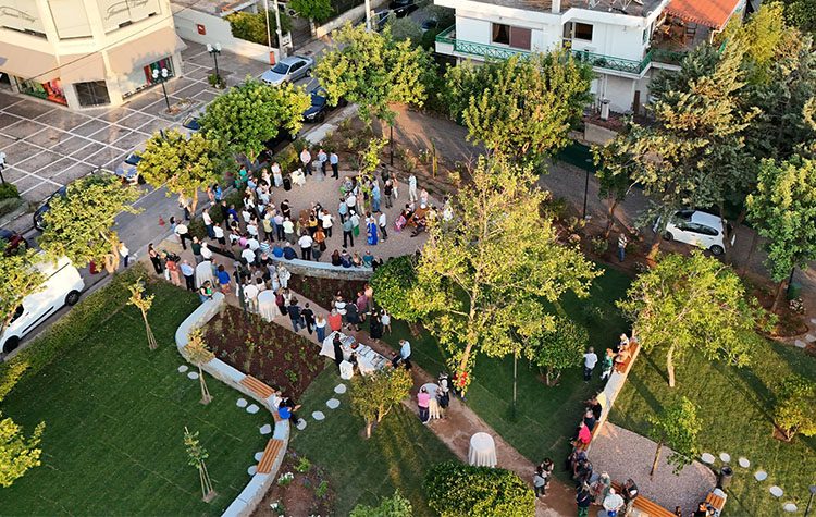 Ανακαινισμένο Πάρκο Αιγίνης: «Πιλότος» για τη συνεργασία τοπικής αυτοδιοίκησης και φορέων