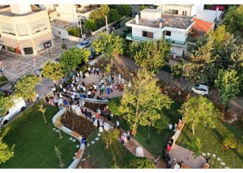 Νέα Ερυθραία: Εγκαινιάστηκε το ανακαινισμένο Πάρκο Αιγίνης