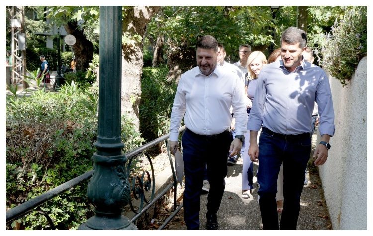 Στην Κηφισιά ο Ν. Χαρδαλιάς: Έργα αθλητισμού, ανάπλασης και αντιπλημμυρικής προστασίας στο επίκεντρο