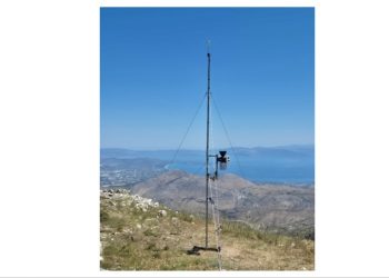 Νέος μετεωρολογικός σταθμός εγκαταστάθηκε στην κορυφή του Πεντελικού