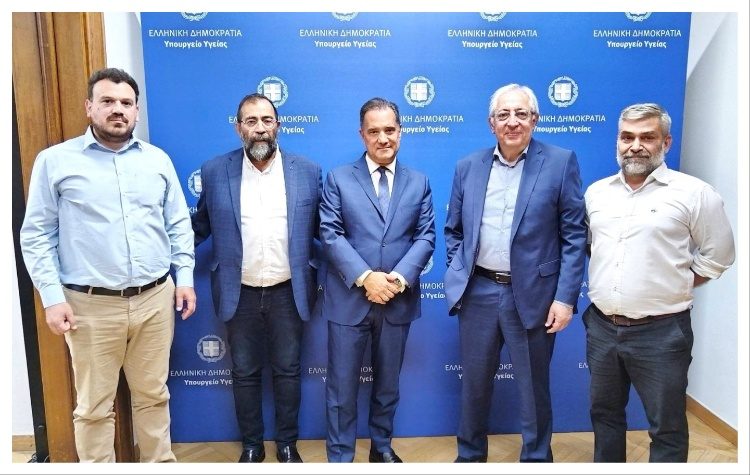 Συνάντηση Θ. Αμπατζόγλου με τον Υπουργό Υγείας Άδωνι Γεωργιάδη και τον Υφυπουργό Δημήτρη Βαρτζόπουλο