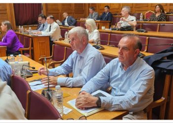 Σε συνεδρίαση Επιτροπής της Βουλής για την Πολιτική Προστασία συμμετείχε ο Βλάσσης Σιώμος