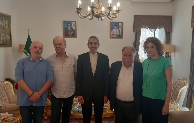 Συνάντηση ΛΑΕ-ΑΑ με τον Πρέσβη της Ισλαμικής Δημοκρατίας του Ιράν στην Αθήνα