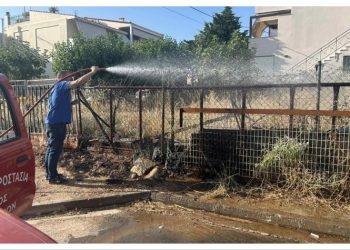 Σε δυο περιστατικά πυρκαγιάς επιχείρησε η Πολιτική Προστασία του Δήμου Βριλησσίων