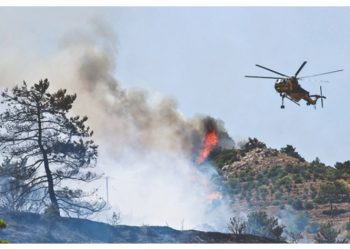 Χίος: Πύρινη «προειδοποίηση»