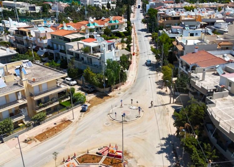 Νέο Μαρούσι: Σε προχωρημένο στάδιο οι εργασίες στην οδό Κυπρίων Αγωνιστών