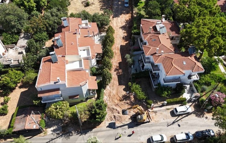 Δήμος Αμαρουσίου: Ξεκίνησε η ανάπλαση της οδού Μοστρού στον Σωρό