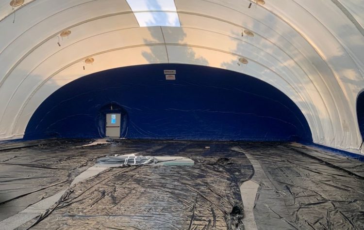 Στην τελική ευθεία η κατασκευή του Κλειστού στη Λυκόβρυση