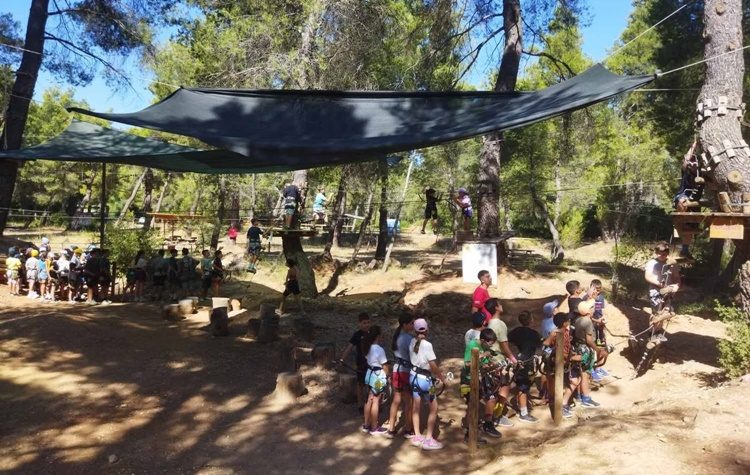Μια μοναδική εμπειρία στο Adventure Park για τα παιδιά του Summer Camp